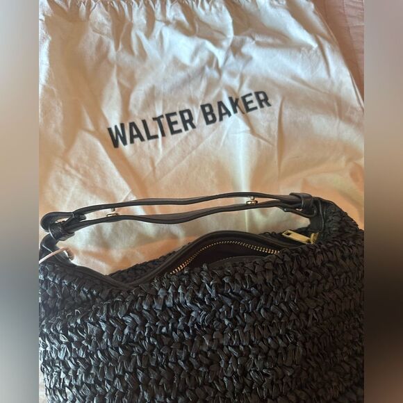 Walter Baker Raffia Shoulder Bag NWTs - Picture 7 of 8
